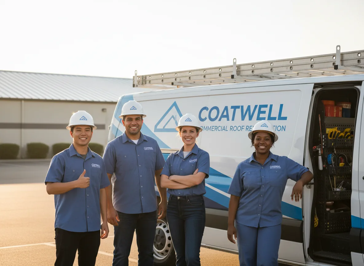 Commercial roof coating company in Flagtown, NJ